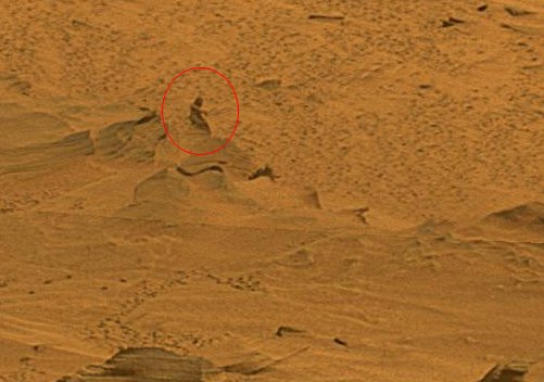 Κεφάλι πολεμιστή σκαλισμένο σε πέτρα στον Άρη; Η φωτογραφία της NASA που προκαλεί αναταραχή!