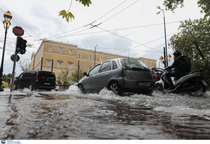 κακοκαιρία βροχες