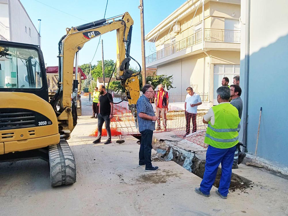 Εργατικού Κέντρου Πτολεμαΐδας | Επίσκεψη στον Περδίκκα για ενημέρωση των εργασιών που εκτελούνται από την ΔΕΔΑ