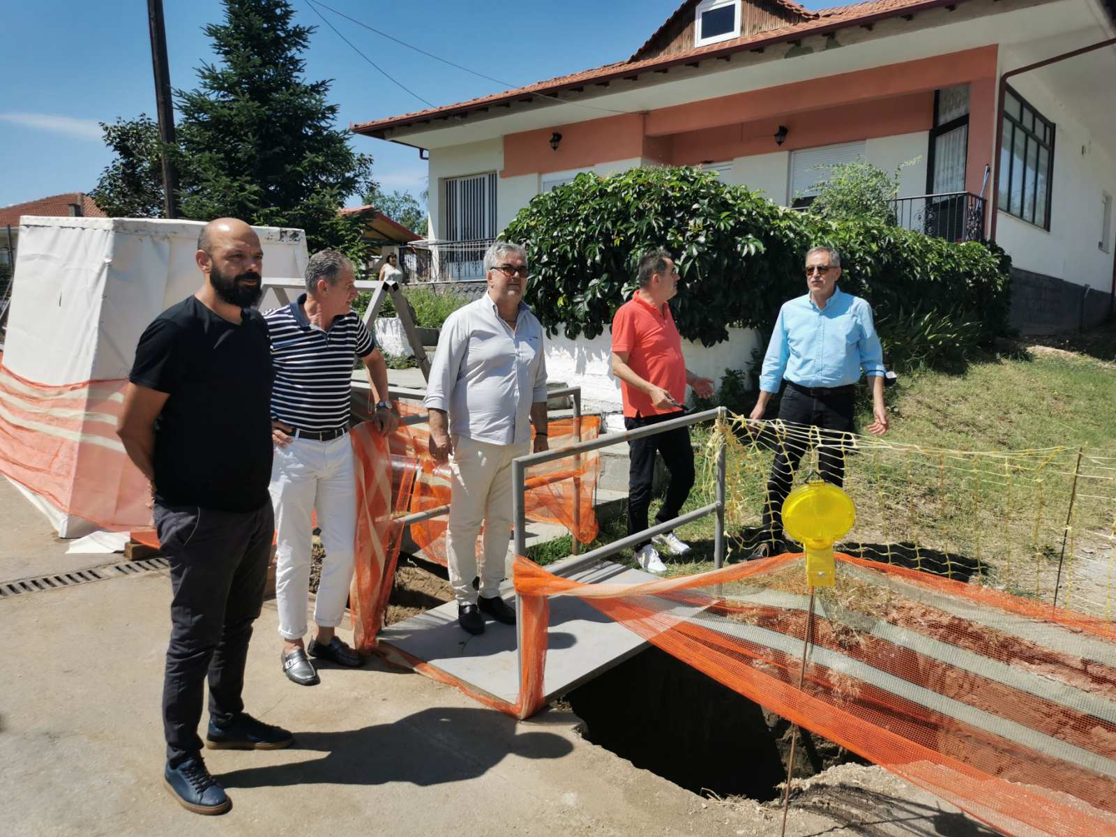 Επίσκεψη Κλιμακίου Του ΠΑΣΟΚ - Κίνημα Αλλαγής στον Περδίκα