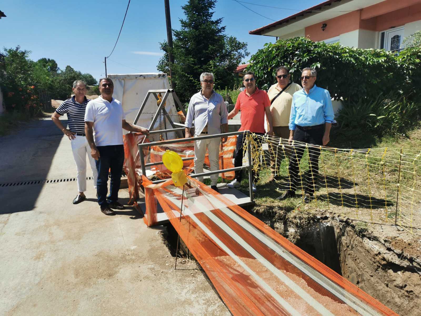 Επίσκεψη Κλιμακίου Του ΠΑΣΟΚ - Κίνημα Αλλαγής στον Περδίκα