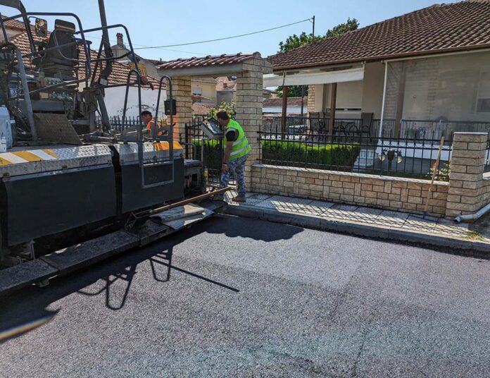 εργασίες για την ανακατασκευή και τη συντήρηση δρόμων της Πτολεμαΐδας