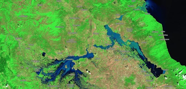 Πίσω από έναν δορυφορικό φακό…στην πλημμύρα της Θεσσαλίας!
