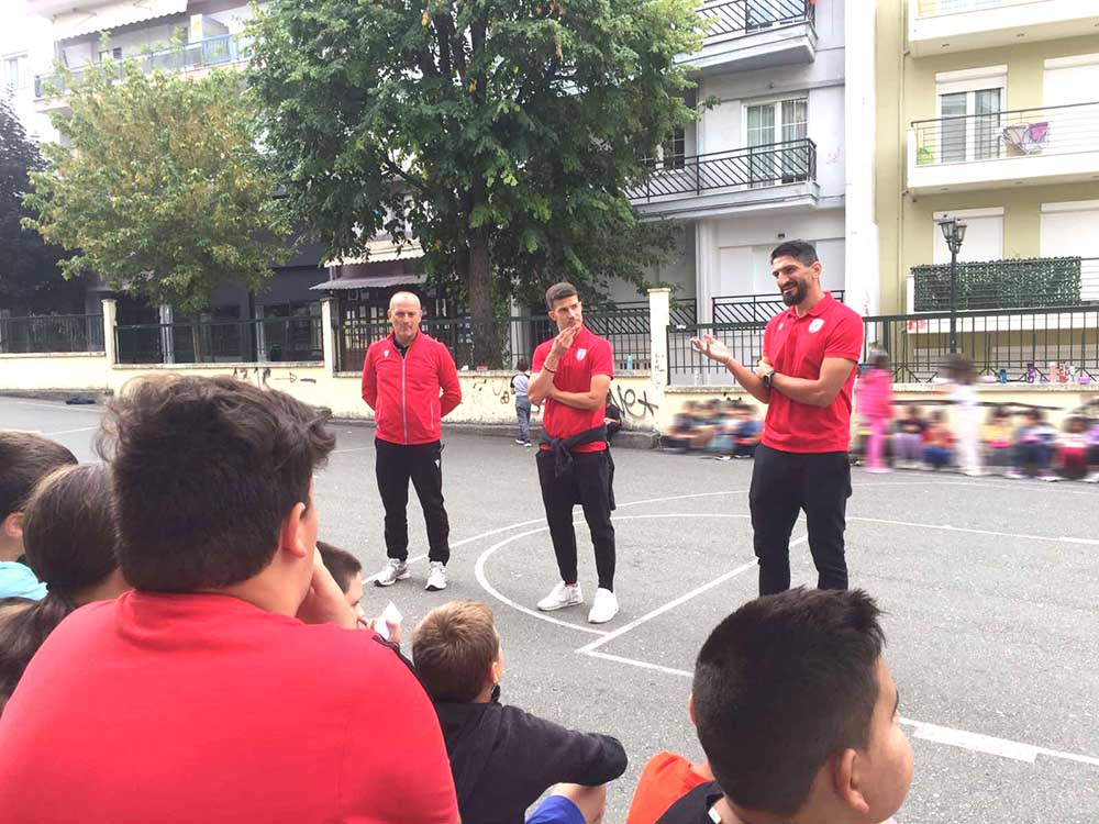 ΦΣ Κοζάνης: Επισκέψεις σε σχολεία, κάλεσμα στους αγώνες