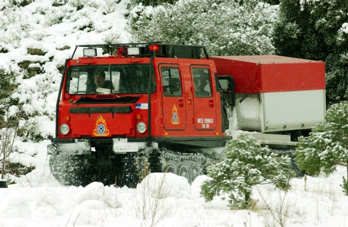 Λιβαδειά: Επιχείρηση απεγκλωβισμού 3 ατόμων στο χωριό Ζερίκι του Ελικώνα