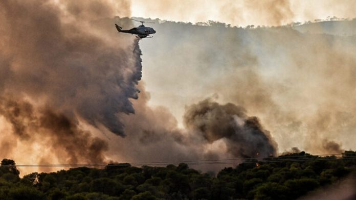 Πολύ υψηλός κίνδυνος πυρκαγιάς σήμερα – «Πορτοκαλί» συναγερμός για 5 Περιφέρειες