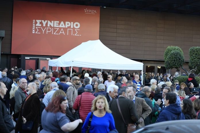 Εκρηκτικό κλίμα έξω από το χώρο που θα διεξαχθεί το συνέδριο του ΣΥΡΙΖΑ