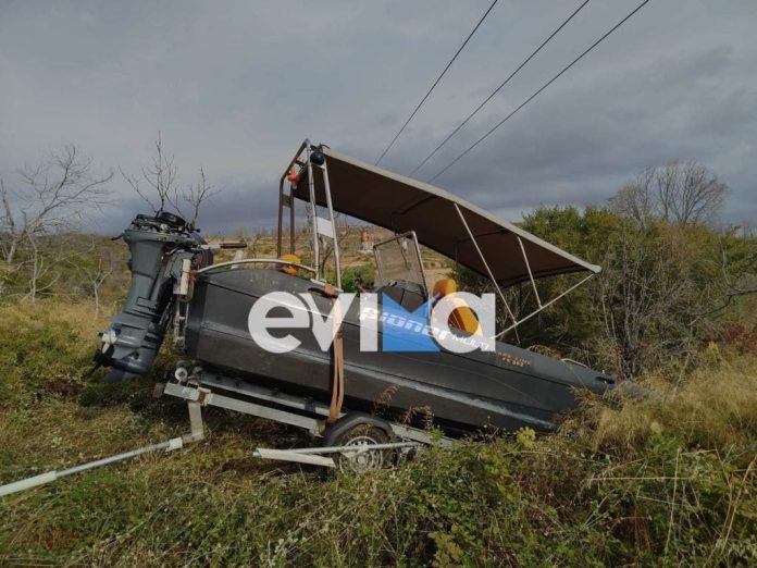 Τροχαίο στην Εύβοια με σκάφος