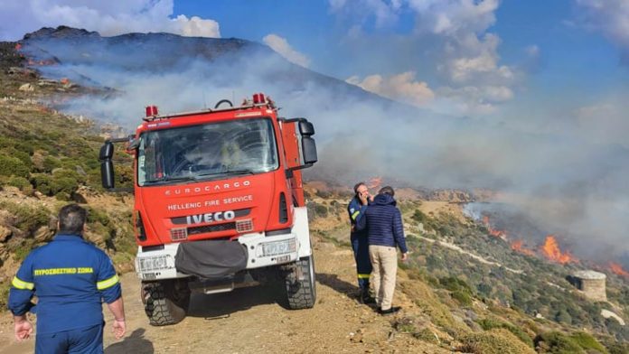 Συνελήφθη Τούρκος για τη φωτιά στο όρος Αιγάλεω – Ομολόγησε τον εμπρησμό