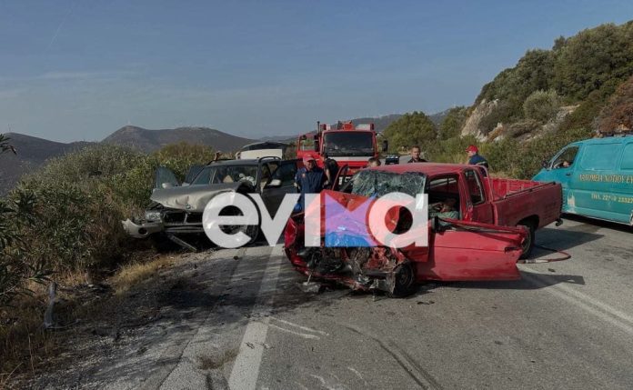 Θανατηφόρο τροχαίο στην Εύβοια – Ένας νεκρός, τραυματίστηκαν παιδιά – ΦΩΤΟ