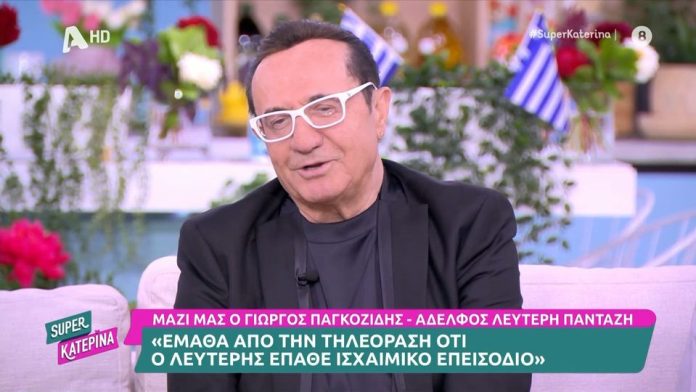 Λευτέρης Πανταζής: «Πέρασα περιπέτεια υγείας από την πολύ μεγάλη στεναχώρια που είχα με την κόρη μου»