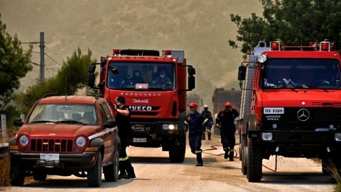 Ξυλαγάνη Ροδόπης: Επιχείρηση κατάσβεσης πυρκαγιάς