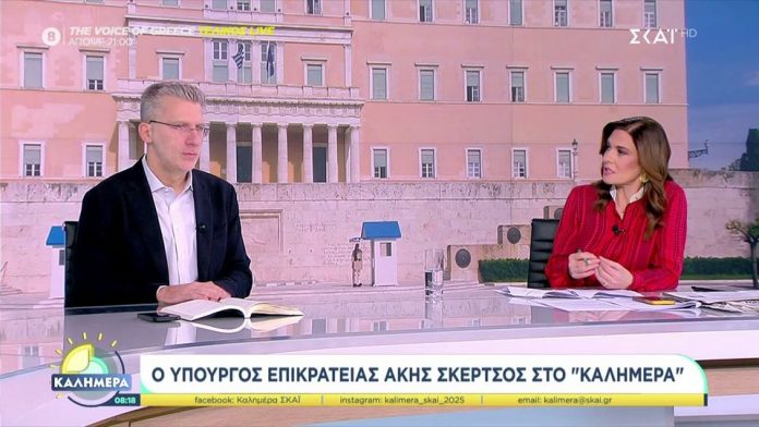 Σκέρτσος: Η επιλογή στο πρόσωπο του κ. Τασούλα εγγυάται την πολιτική σταθερότητα σε ένα αβέβαιο διεθνές περιβάλλον