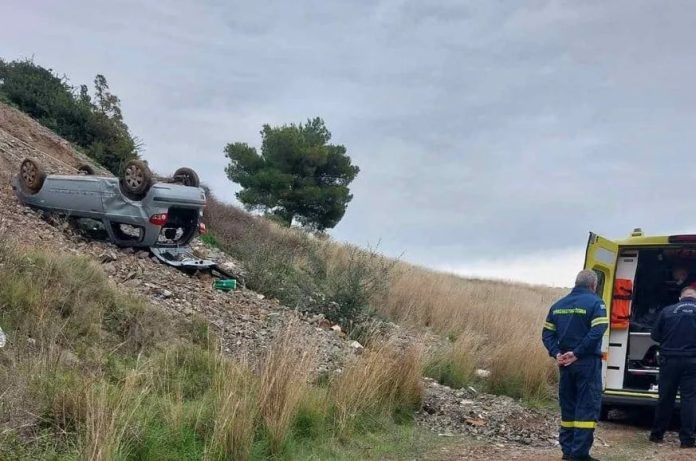 Ρέθυμνο: Αυτοκίνητο έπεσε σε γκρεμό 30 μέτρων – Βγήκε σώος ο οδηγός 