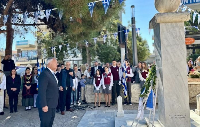 Μάκης Βορίδης: Καθήκον μας, η διατήρηση άσβεστης της μνήμης των Ηρώων του «ΟΧΙ»